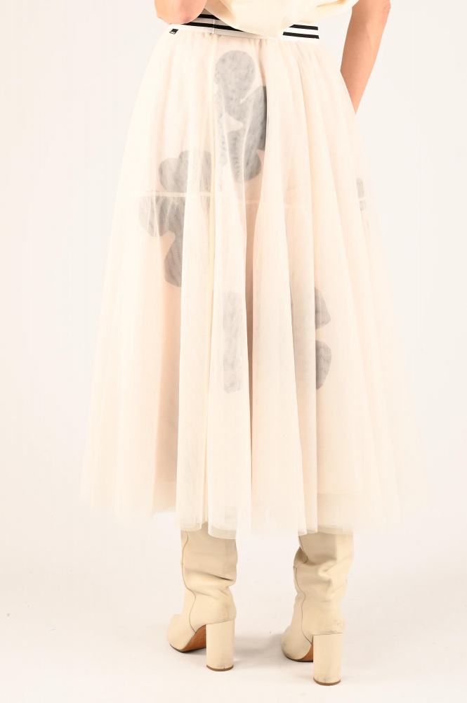 10 Days 20-102-5201 Rok wijd lang Wit