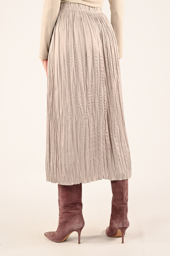 Oui 88975 Rok wijd lang Beige
