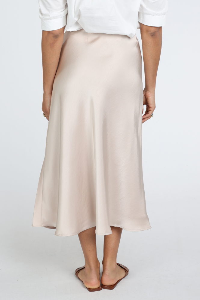 Neo Noir Bovary skirt Rok wijd lang Beige