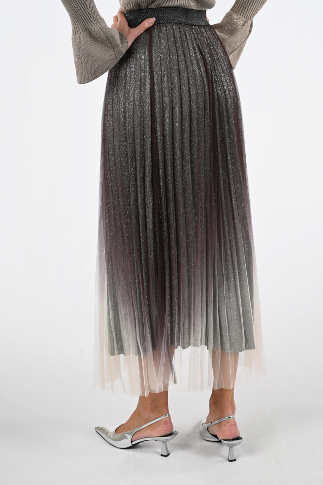 Co'couture 34211 Rok wijd lang Bruin