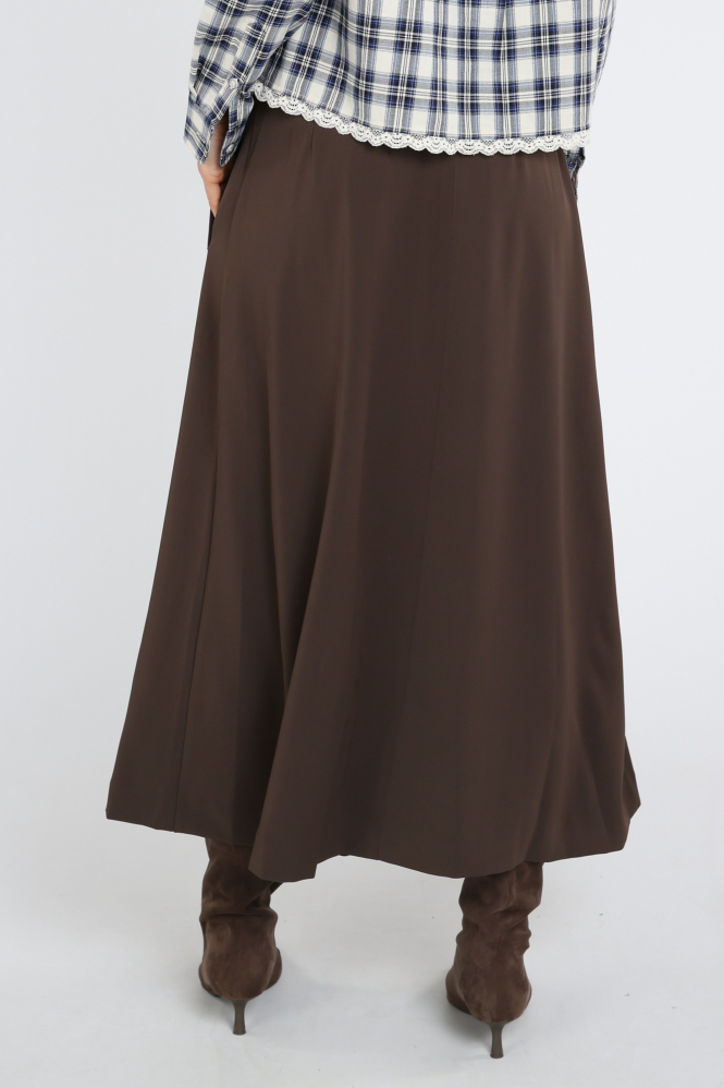 Co'couture 34178 AnyaCC  Rok wijd lang Bruin