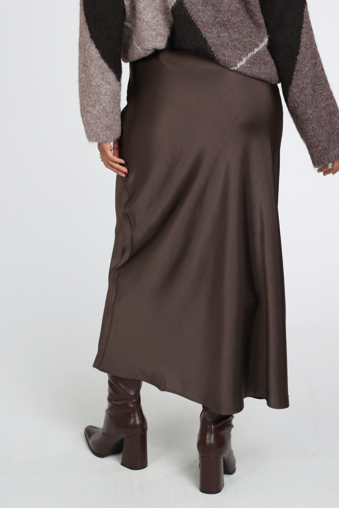 Neo Noir 159588 Rok wijd lang Bruin