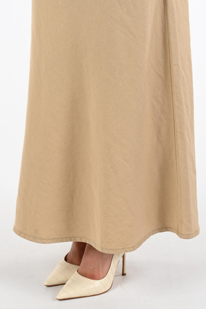 Beaumont BC12060261 Rok wijd lang Beige