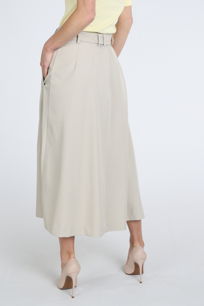 Co'couture 44013 Rok wijd lang Beige