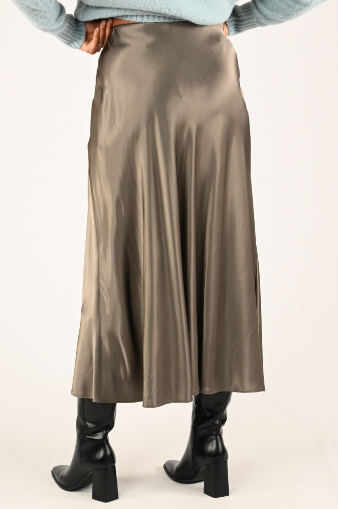 Luisa Cerano 508239-3644 Rok wijd lang Bruin