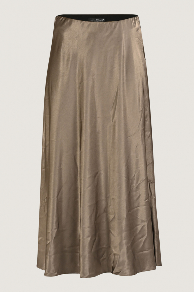 Luisa Cerano 508239-3644 Rok wijd lang Bruin