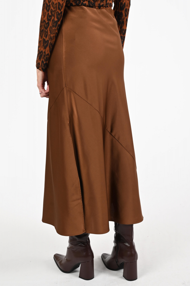 Co'couture 34209 Susan Rok wijd lang Bruin