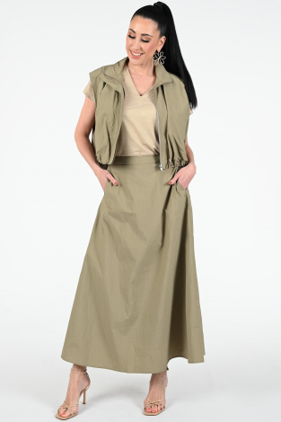Aimée the label Monday Groen