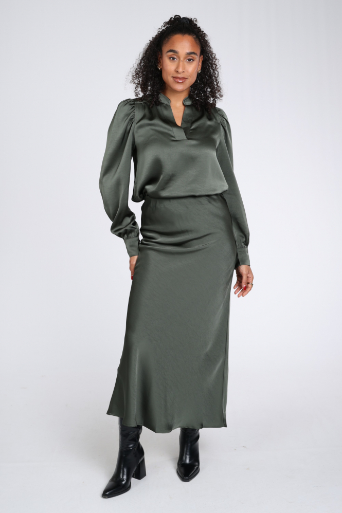 Neo Noir 159588 Rok wijd lang Groen