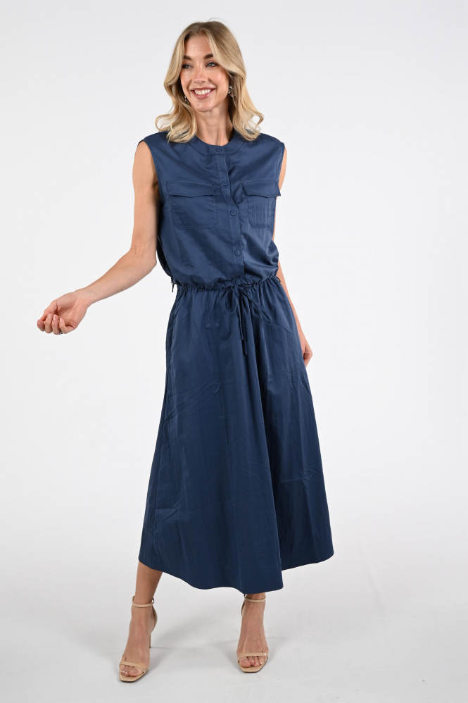 Geisha 66003-10 Rok wijd lang Blauw