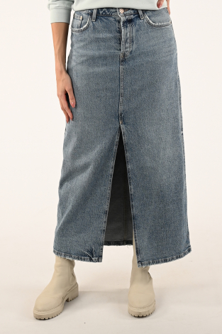 Mac maxi skirt Blauw