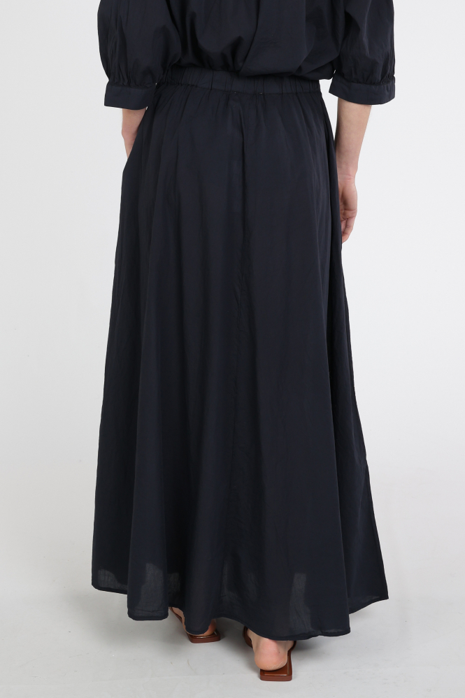 Knit-Ted 261p145 cato Rok wijd lang Blauw