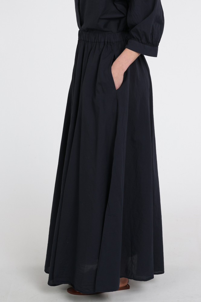 Knit-Ted 261p145 cato Rok wijd lang Blauw