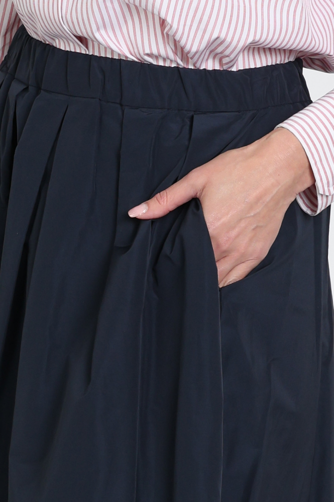 MaxMara formica mm10007 Rok wijd lang Blauw