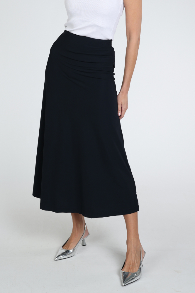 Penn & Ink Anna Rok wijd lang Blauw