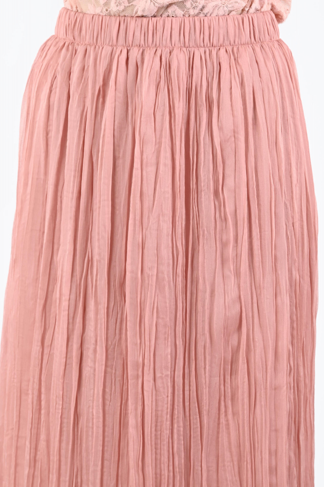 Oui 97104 Rok wijd lang Roze