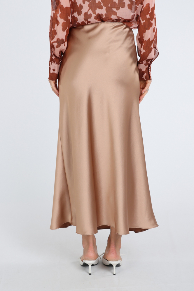 Luisa Cerano 548343-3777 Rok wijd lang Roze