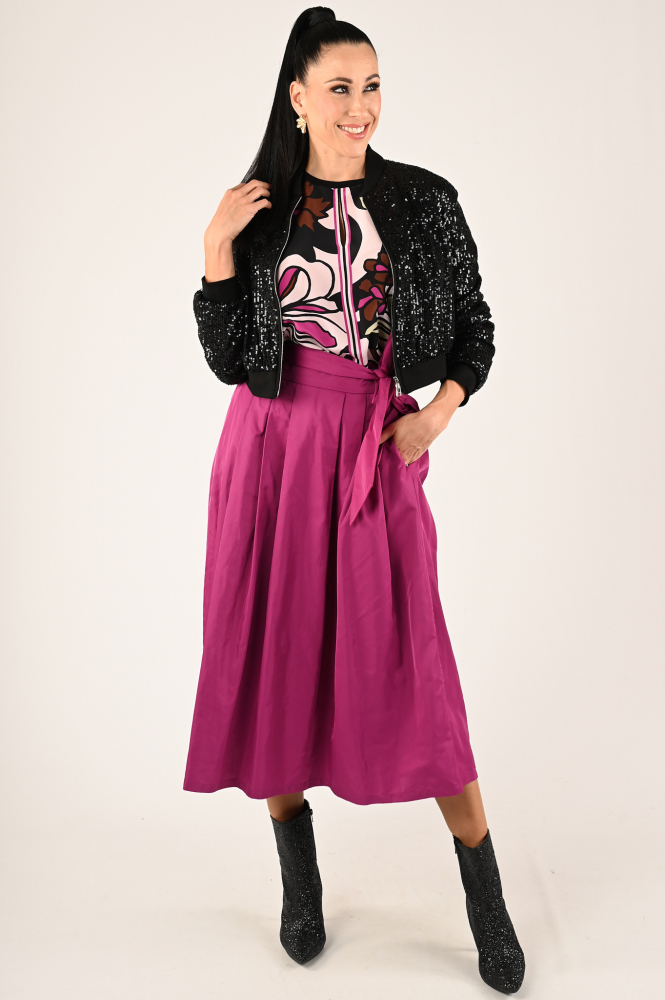 Marc Cain XC 71.22 W46 Rok wijd lang Roze