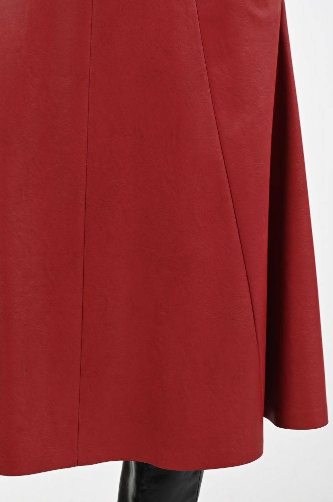 Caroline Biss 4765 Rok wijd lang Rood