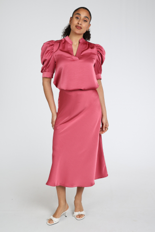 Neo Noir Bovary skirt Rood