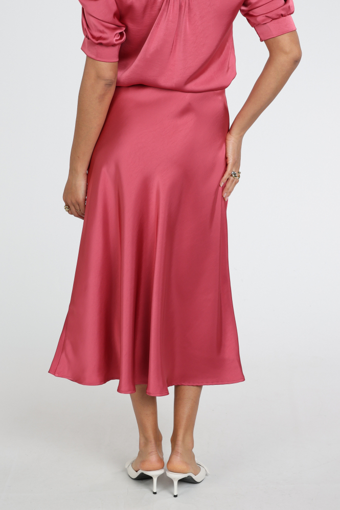 Neo Noir Bovary skirt Rok wijd lang Rood