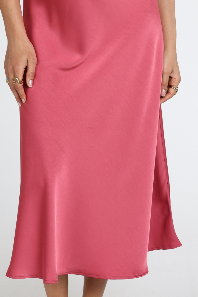 Neo Noir Bovary skirt Rok wijd lang Rood