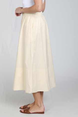 Neo Noir Yara Poplin skirt Geel