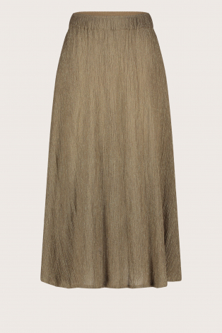 By-Bar juta lurex skirt Geel