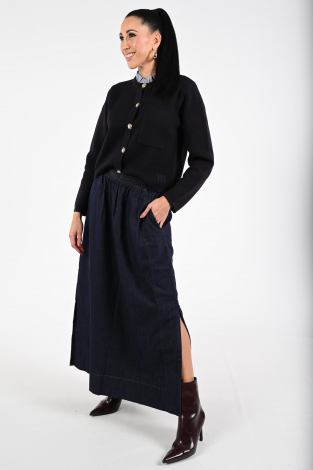 WithBlack Odette skirt Blauw