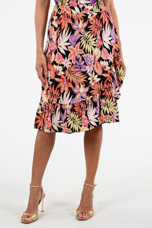 Geisha 56061-60 rose Zwart