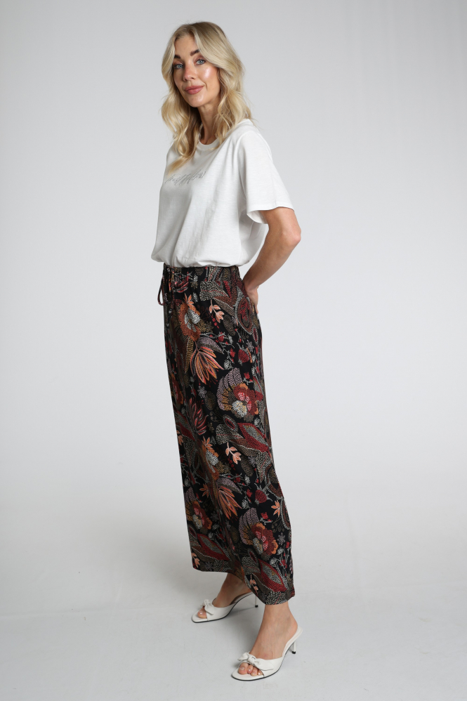 Geisha 66073-60 Rok wijd lang Zwart