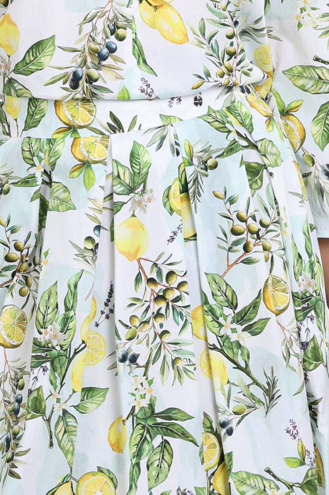 Marc Cain AA 71.01 W02 Rok wijd lang Wit