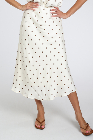 Neo Noir Bovary dotted skirt