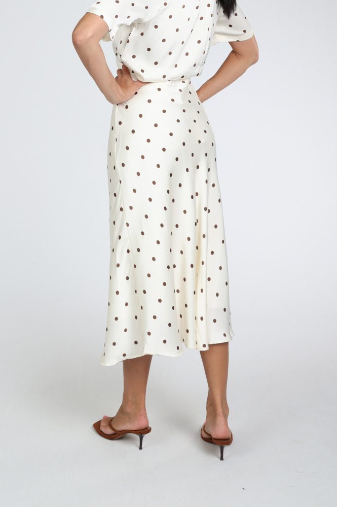 Neo Noir 169340 Bovary Rok wijd lang Beige