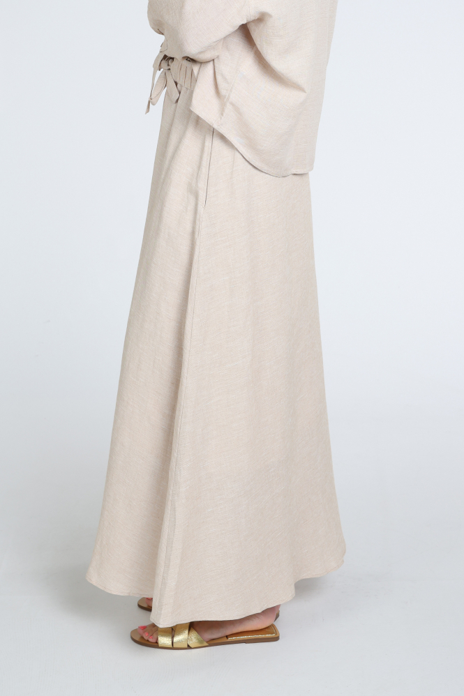 Knit-Ted 261p149 chris Rok wijd lang Beige