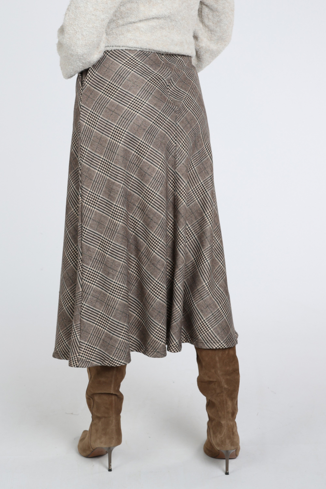 Geisha 66555-20 Rok wijd lang Beige