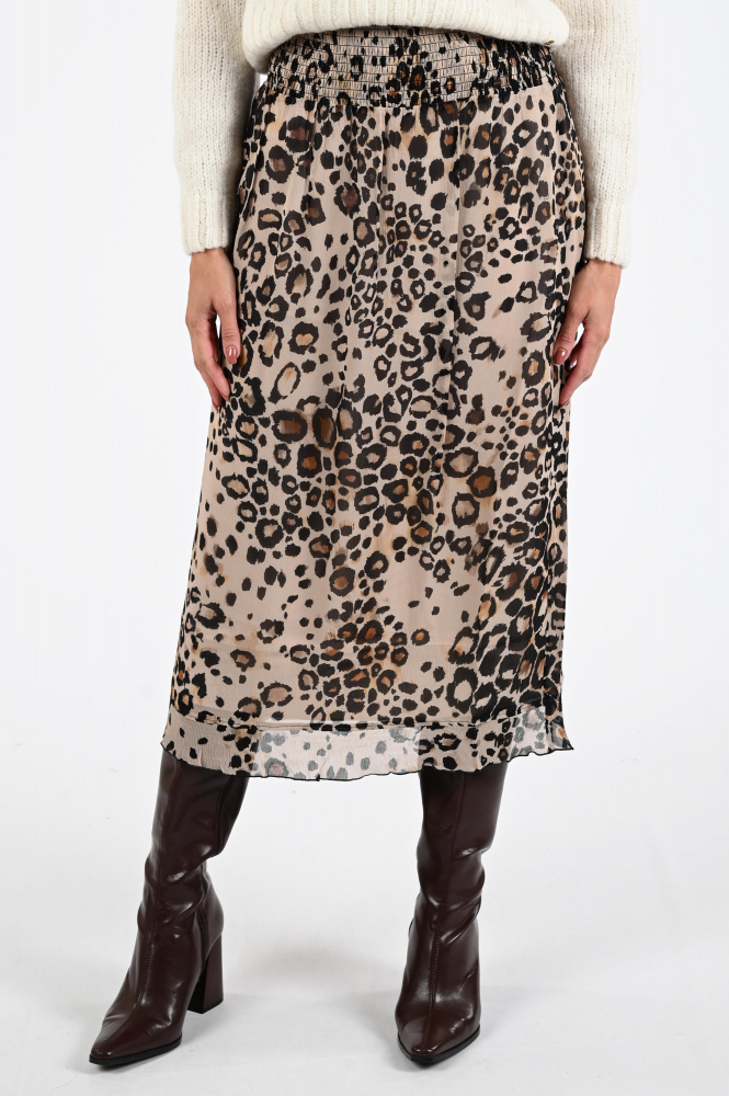 Marc Cain ZC 71.17 W27 Rok wijd lang Beige