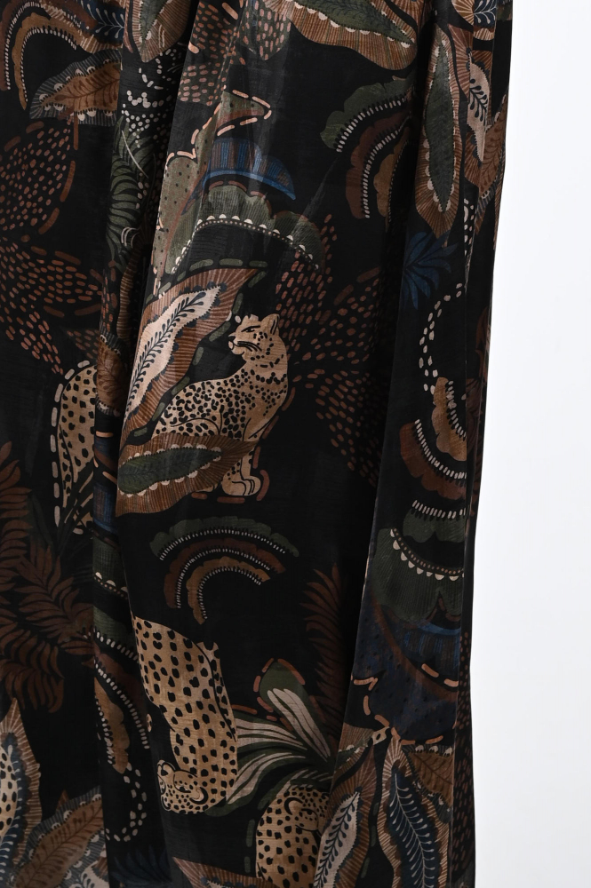 Geisha 56570-70 Rok wijd lang Groen