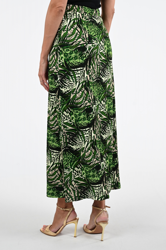 Geisha 56352-60 ISA Rok wijd lang Groen