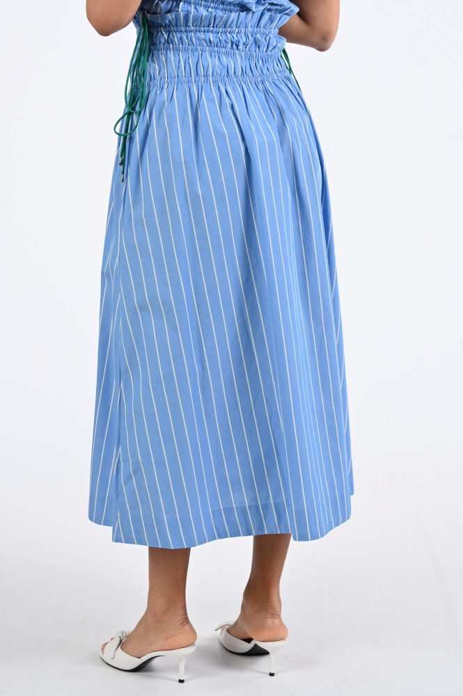 Fabienne Chapot CLTSKI19SS260240 Rok wijd lang Blauw