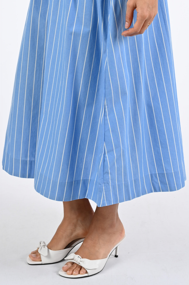 Fabienne Chapot CLTSKI19SS260240 Rok wijd lang Blauw