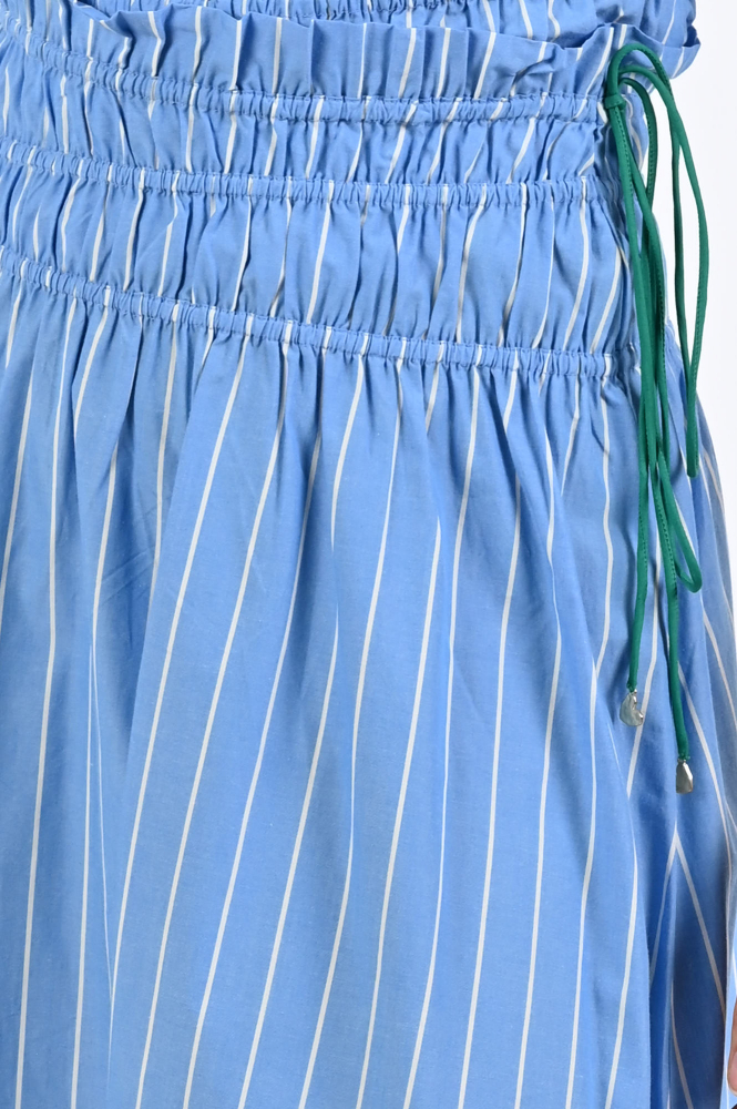 Fabienne Chapot CLTSKI19SS260240 Rok wijd lang Blauw