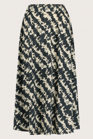 By-Bar Juta shade skirt Blauw