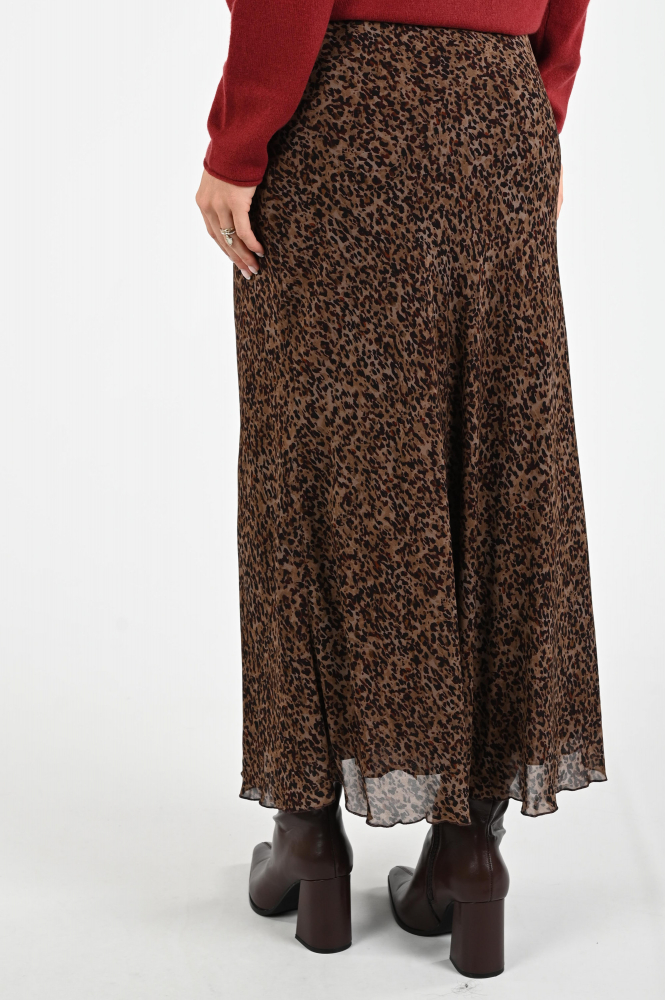 Luisa Cerano 528306-3778 Rok wijd lang Paars