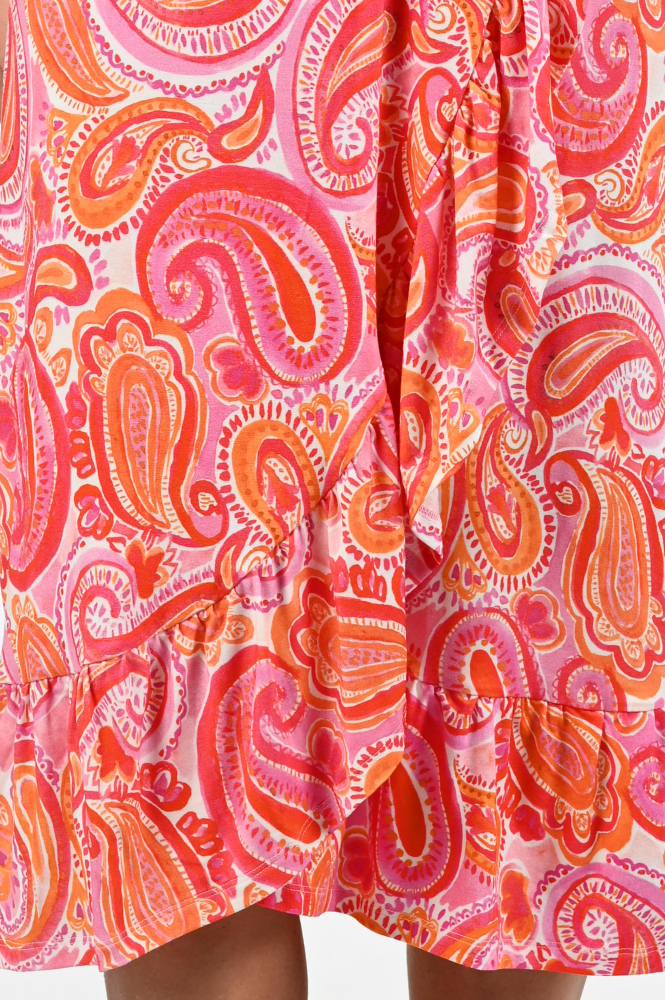 Geisha 56038-60 Rok wijd lang Oranje