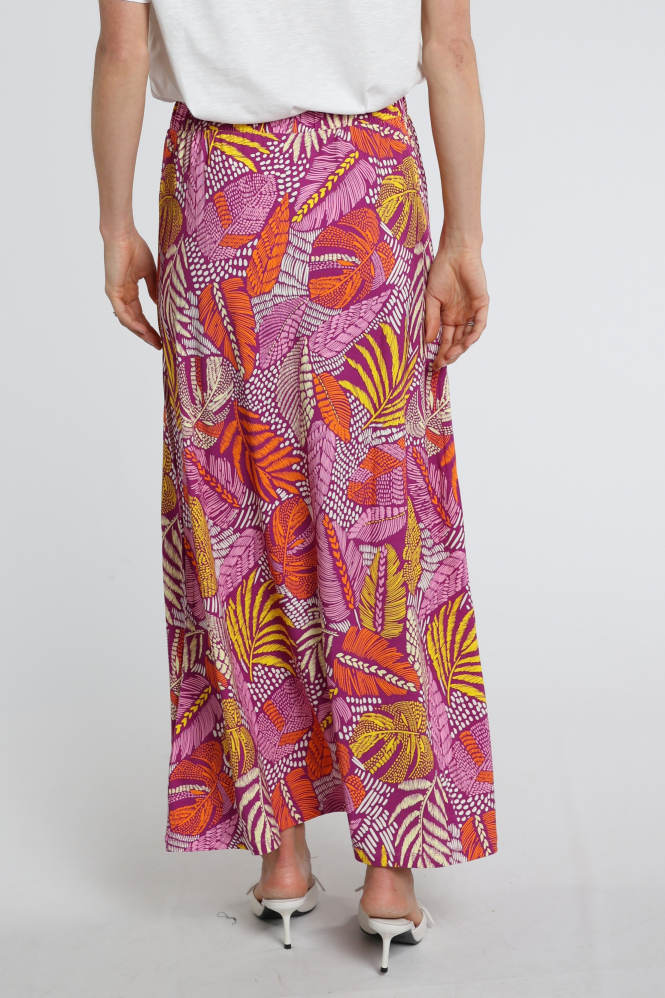 Geisha 66074-60 Rok wijd lang Oranje
