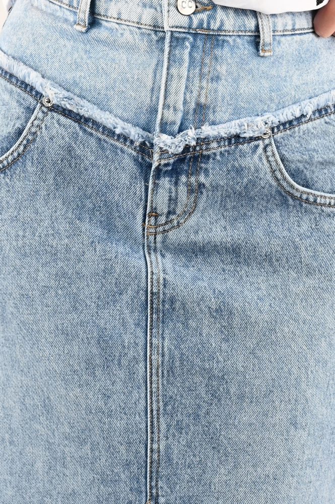 Co'couture 34154 Jeansrok Blauw