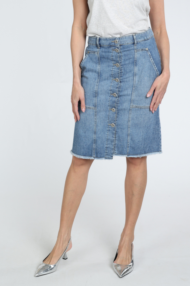 Rosner Riley 62940 Jeansrok Blauw