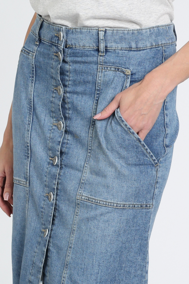 Rosner Riley 62940 Jeansrok Blauw