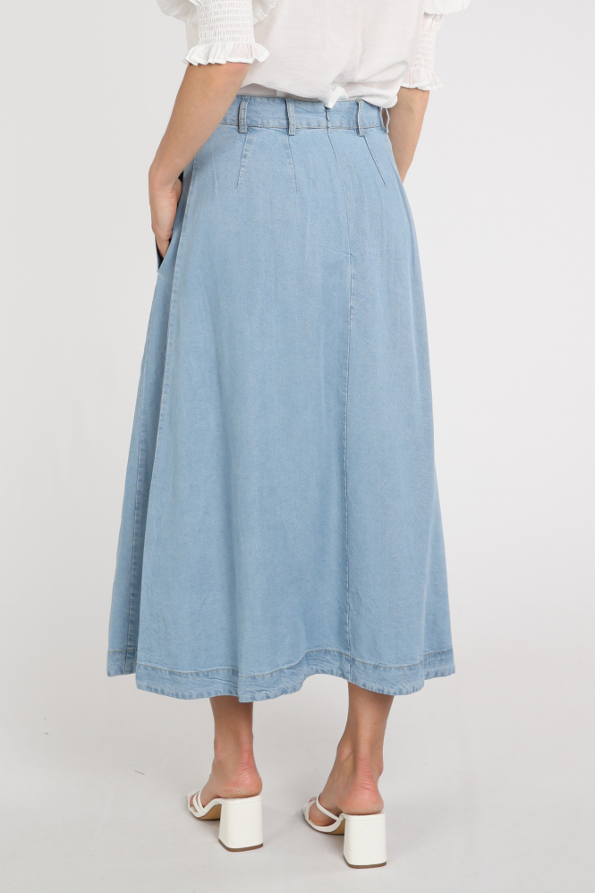 Co'couture 44017 Jeansrok Blauw